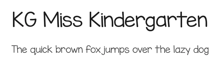 KG Miss Kindergarten