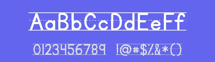 KG Primary Penmanship by Kimberly Geswein — Script Handwritten Font — thumbnail 3