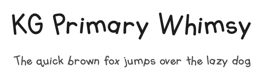 KG Primary Whimsy