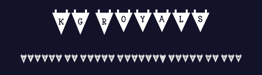 KG Royals by Kimberly Geswein — Decorative Font — thumbnail 2