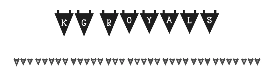 KG Royals by Kimberly Geswein — Decorative Font