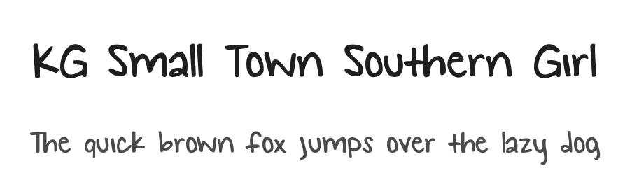 KG Small Town Southern Girl