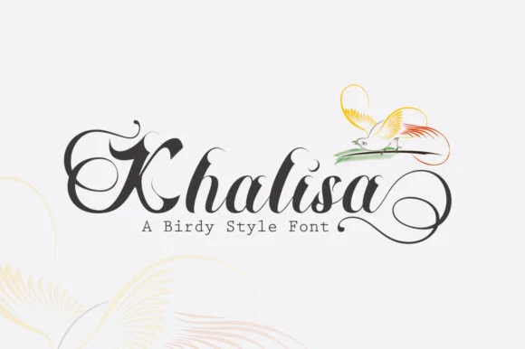 Khalisa Font by Nandatype — Script Handwritten Font