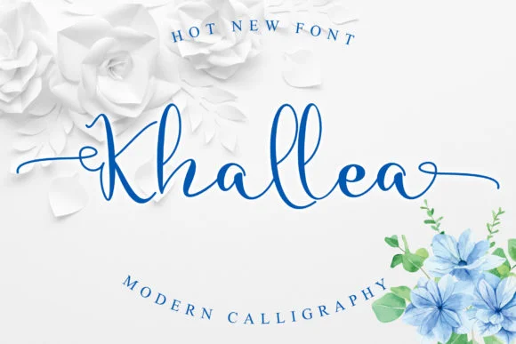 Khallea Font by andreyfontdesign — Script Handwritten Font