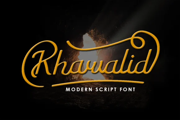 Khawalid Font by raynstudio — Script Handwritten Font