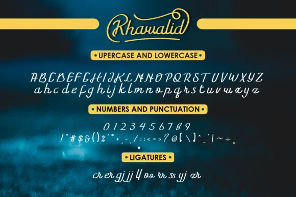 Khawalid Font by raynstudio — Script Handwritten Font — thumbnail 4
