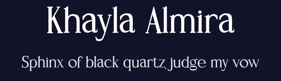 Khayla Almira by Studio Hello Good — Serif Font — thumbnail 2