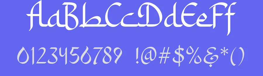 Khodijah by Arterfak Project — Decorative Font — thumbnail 3