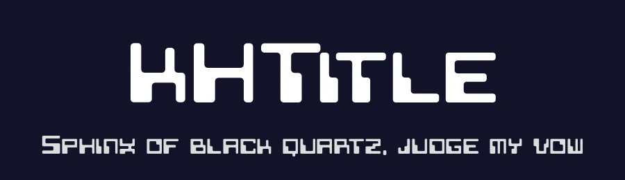 KHTitle by Televo — Blackletter Font — thumbnail 2