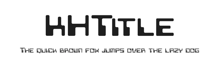 KHTitle by Televo โ Blackletter Font