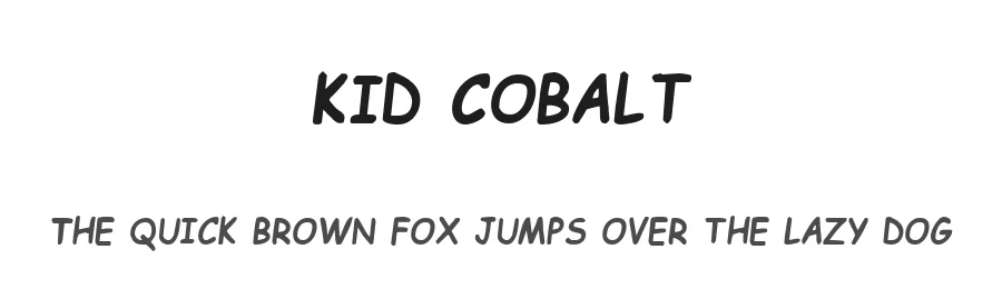 Kid Cobalt