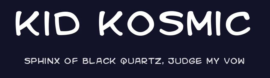 Kid Kosmic by Blambot — Decorative Font — thumbnail 2