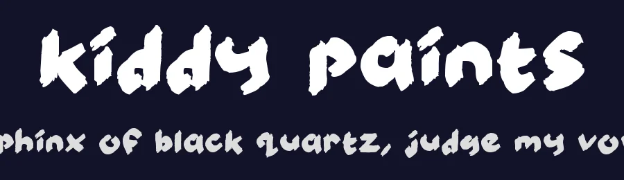 Kiddy Paints by Hawtpixel — Script Handwritten Font — thumbnail 2