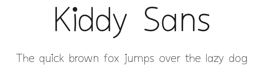 Kiddy Sans