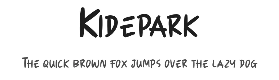 Kidepark by selawetype β Decorative Font