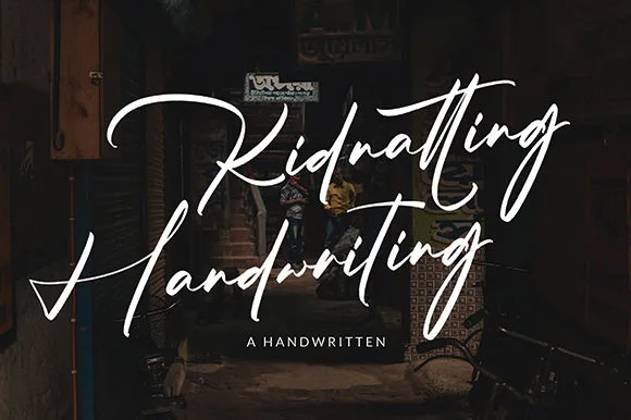 Kidnatting Font by Pineungtype & Missinklab — Script Handwritten Font