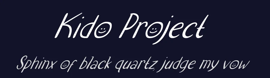 Kido Project by Display Studio — Decorative Font — thumbnail 2
