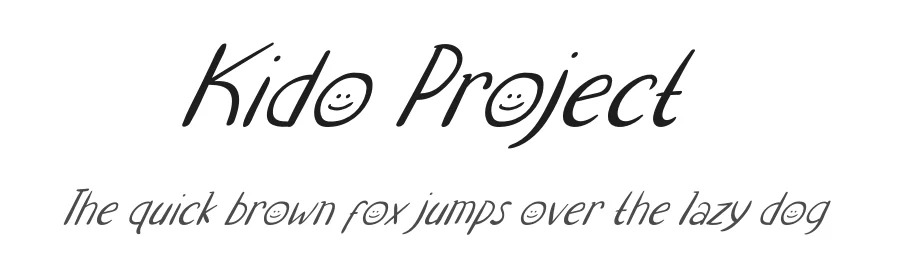 Kido Project by Display Studio — Decorative Font