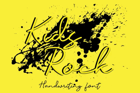 Kids Rock Font by erik studio — Script Handwritten Font