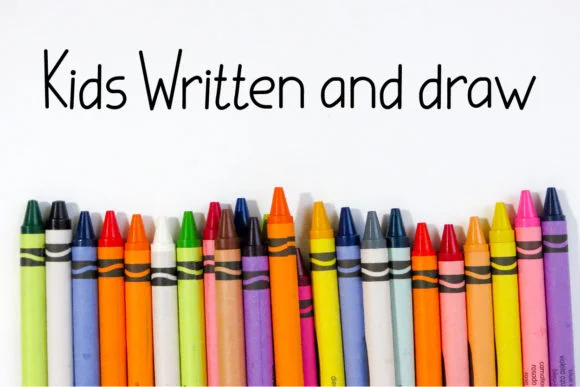 Kids Written Font by Designvector10 β Script Handwritten Font