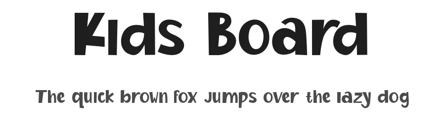 Kids Board