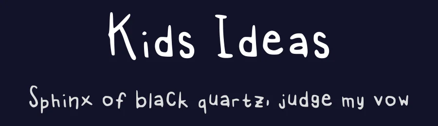Kids Ideas by Dea Andini — Script Handwritten Font — thumbnail 2