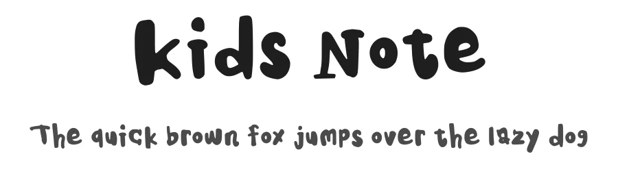 Kids Note