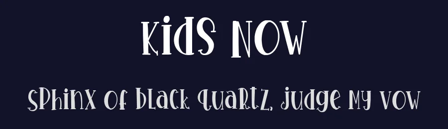 Kids Now by Creatype Studio — Decorative Font — thumbnail 2