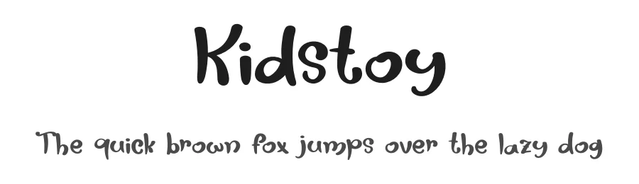 Kidstoy by Luluk Surotul — Decorative Font