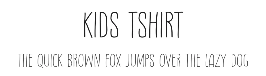 Kids Tshirt