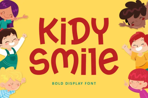 Kidy Smile Font by illushvara — Script Handwritten Font
