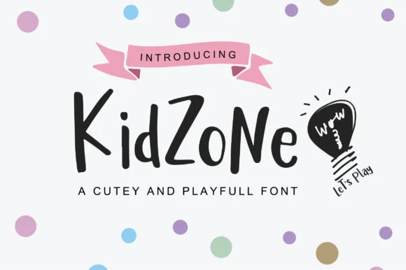Kidzone Font by BitongType — Script Handwritten Font