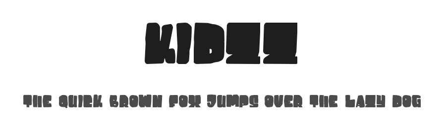 Kidzz by Jujun Gag — Decorative Font