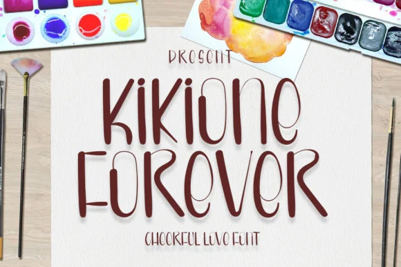 Kikione Forever Font by Berkah Shop — Script Handwritten Font