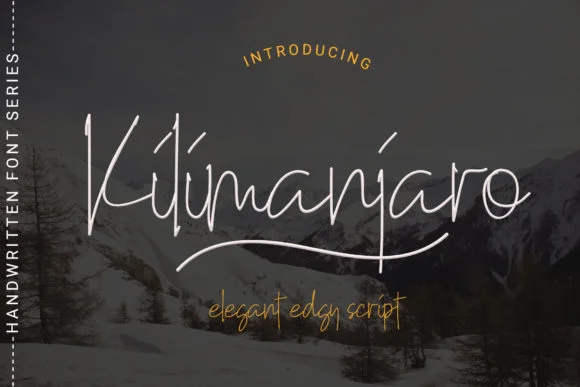 Kilimanjaro Font by airotype — Script Handwritten Font