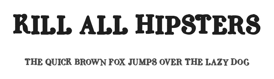 Kill all Hipsters