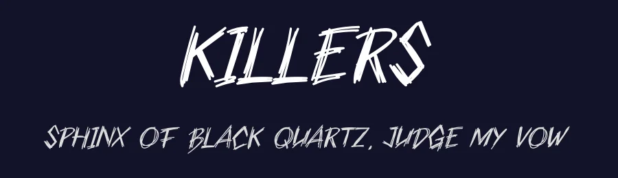 Killers by Erik Studio — Decorative Font — thumbnail 2