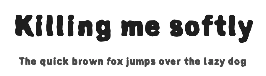 Killing me softly by Juha Korhonen — Decorative Font