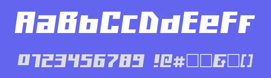 Kiloton by Hybrid Space — Display Font — thumbnail 3