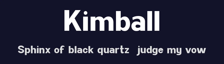 Kimball by Konstantine Studio — Sans Serif Font — thumbnail 2