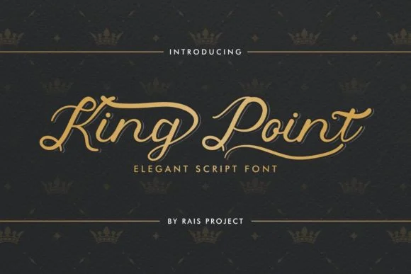King Point Font by RaisProject — Script Handwritten Font