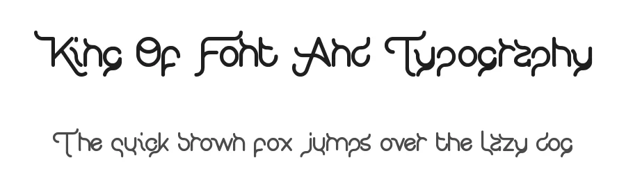 King Of Font And Typography