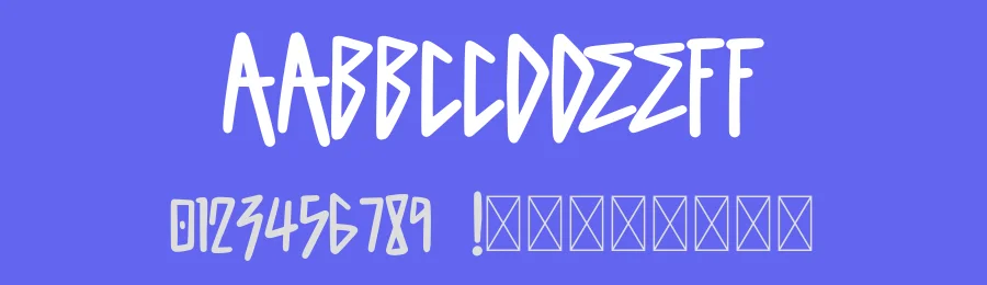 King Of Rock by Doffdog — Decorative Font — thumbnail 3