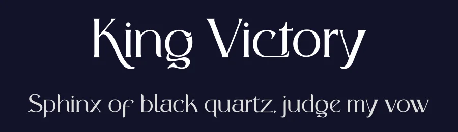 King Victory by Nirmana Visual — Serif Font — thumbnail 2