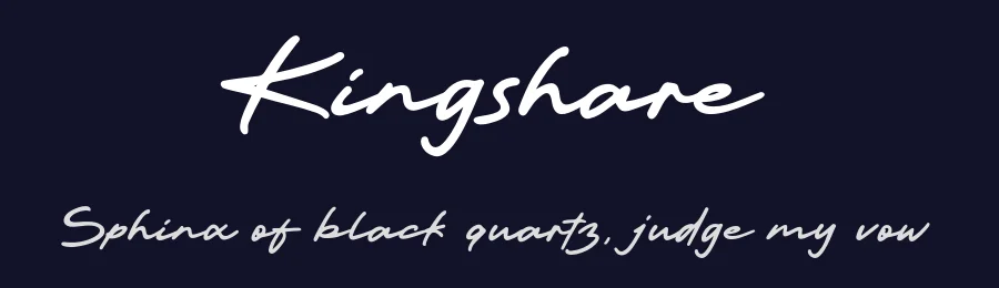 Kingshare by Khurasan — Script Handwritten Font — thumbnail 2