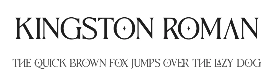 Kingston Roman by Storytype Studio — Decorative Font