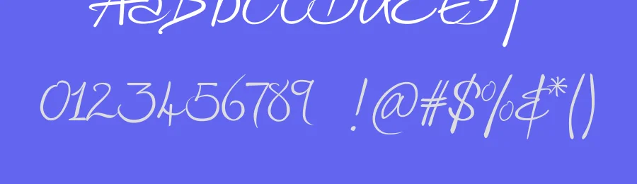 Kingthings Wrote by Kingthings — Script Handwritten Font — thumbnail 3