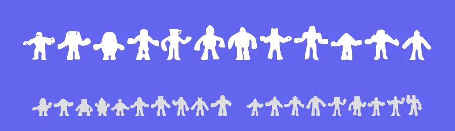 Kinnihuman by Iconian Fonts — Dingbats Font — thumbnail 3