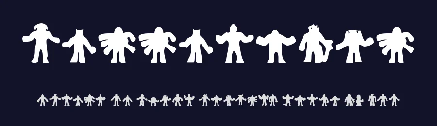 Kinnihuman by Iconian Fonts — Dingbats Font — thumbnail 2