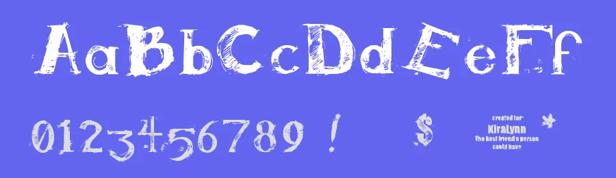 KiraLynn by Amy VanTorre — Decorative Font — thumbnail 3